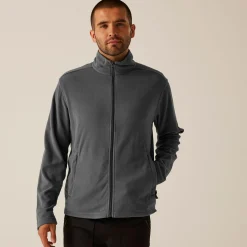 Men's Classic Full Zip Lightweight Microfleece | Seal Grey