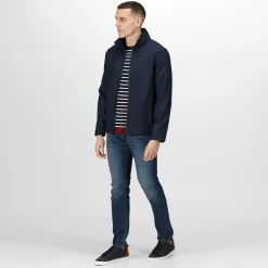 Men's Classic Printable Lightweight Softshell Jacket | Navy