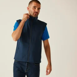 Men's Classic Printable Softshell Bodywarmer | Navy