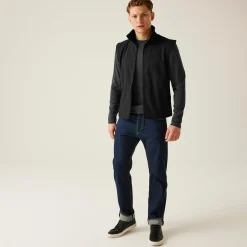 Men's Classic Printable Softshell Bodywarmer | Black