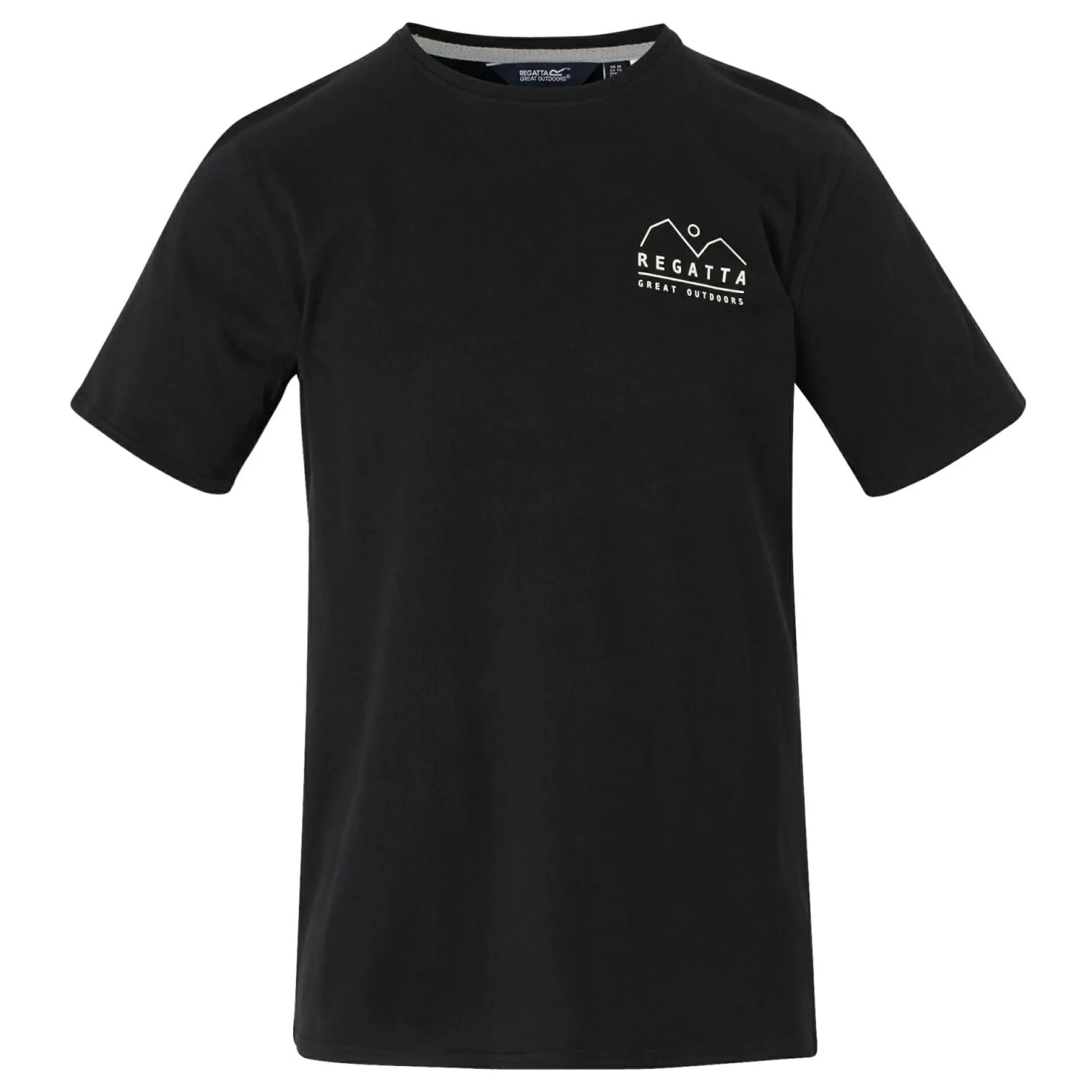 Men's Cline IX T-Shirt | Black Mountain Print