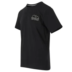 Men's Cline IX T-Shirt | Black Mountain Print