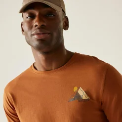 Men's Cline IX T-Shirt | Brown