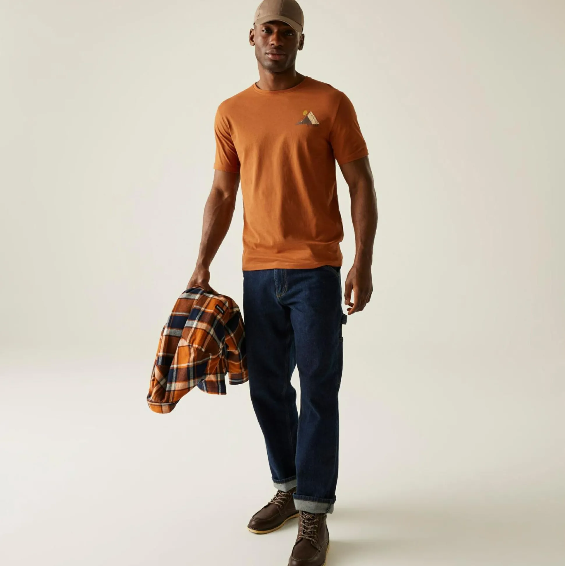 Men's Cline IX T-Shirt | Brown