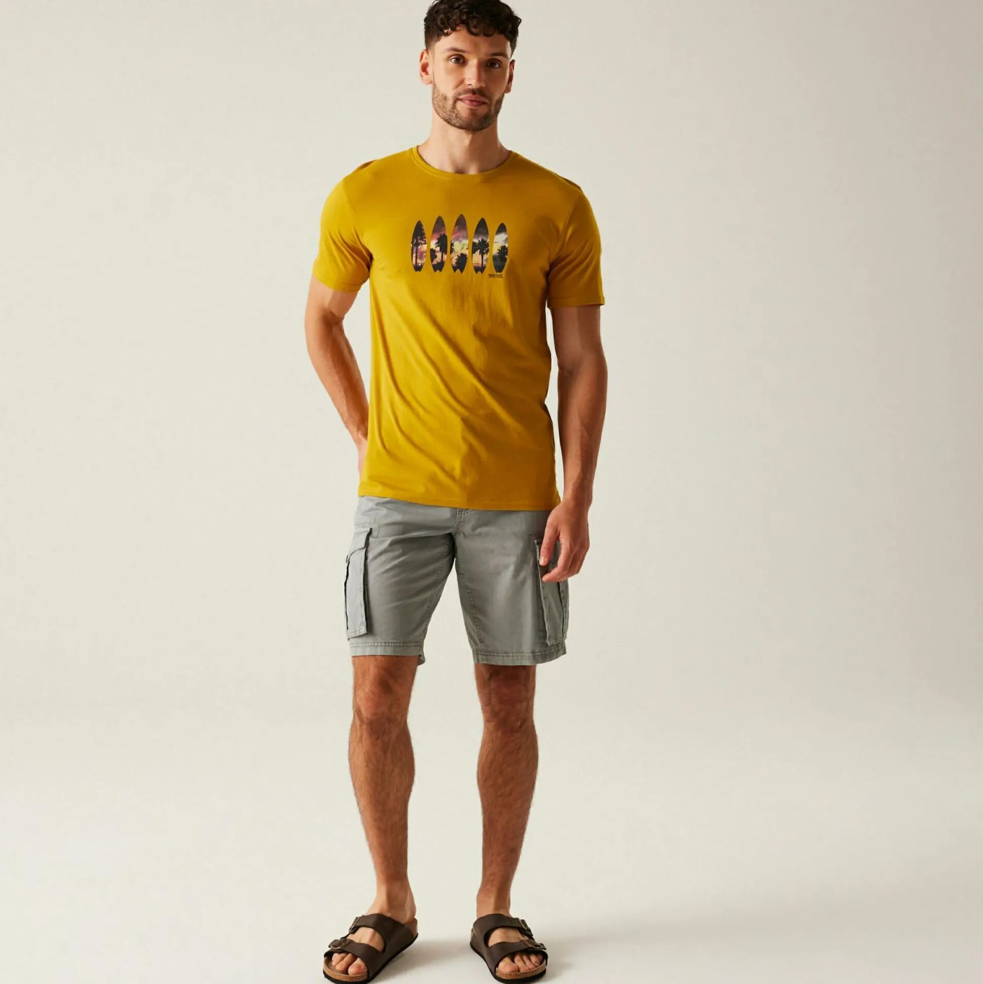 Men's Cline IX T-Shirt | Mustard Surf Boards
