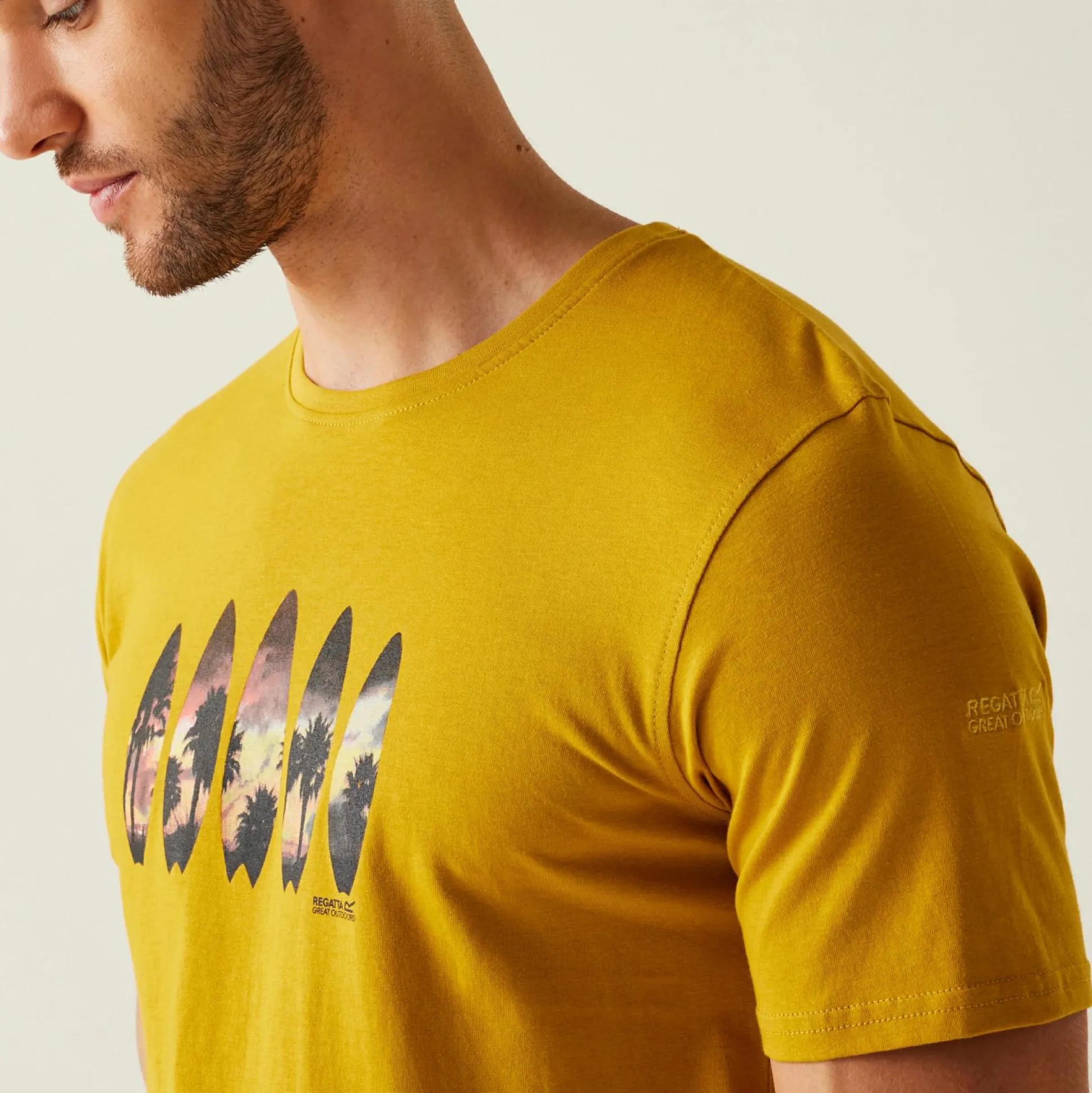 Men's Cline IX T-Shirt | Mustard Surf Boards