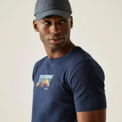 Men's Cline IX T-Shirt | Navy Blue
