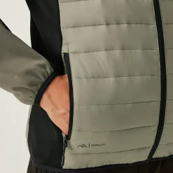 Men's Clumber IV Hybrid Jacket | Golden Sand Treetop Black