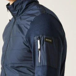 Men's Colliston Baffled Fleece Jacket | Navy