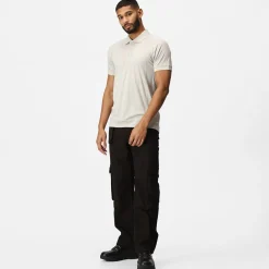 Men's Coolweave Wicking Polo Shirt | Silver Grey
