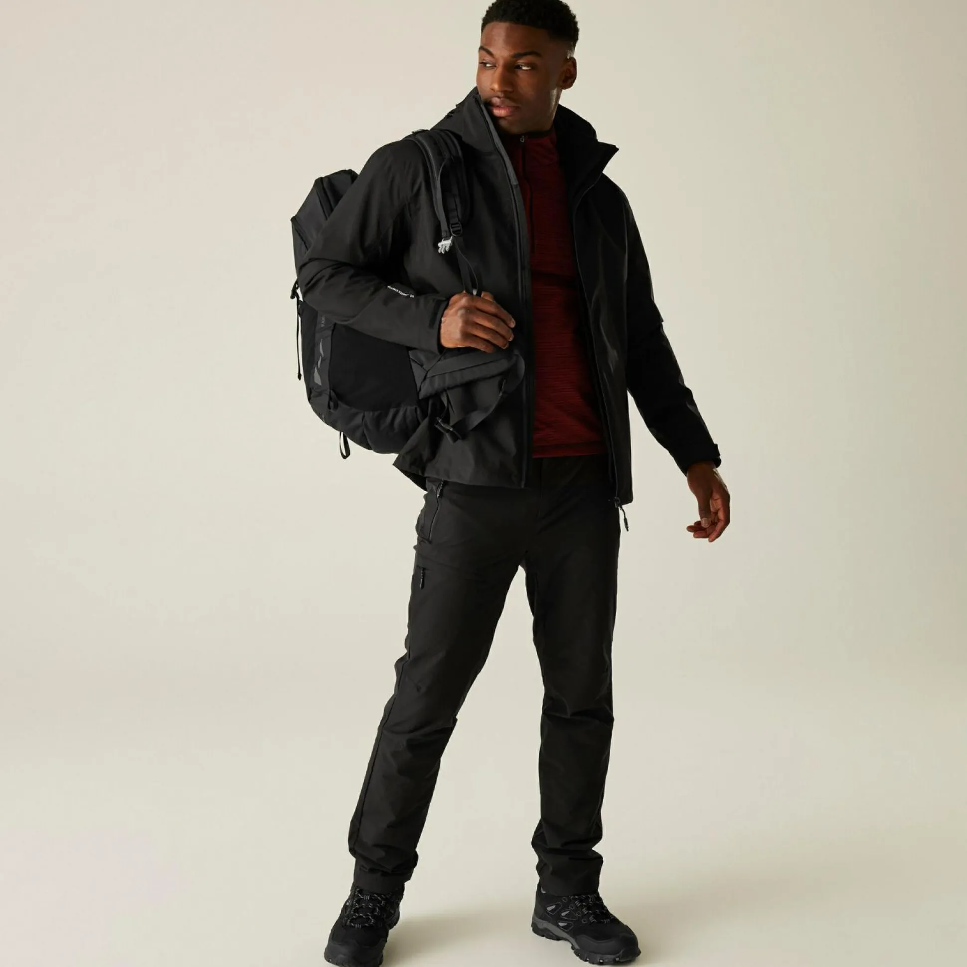 Men's Coriver 3-in-1 Jacket | Black