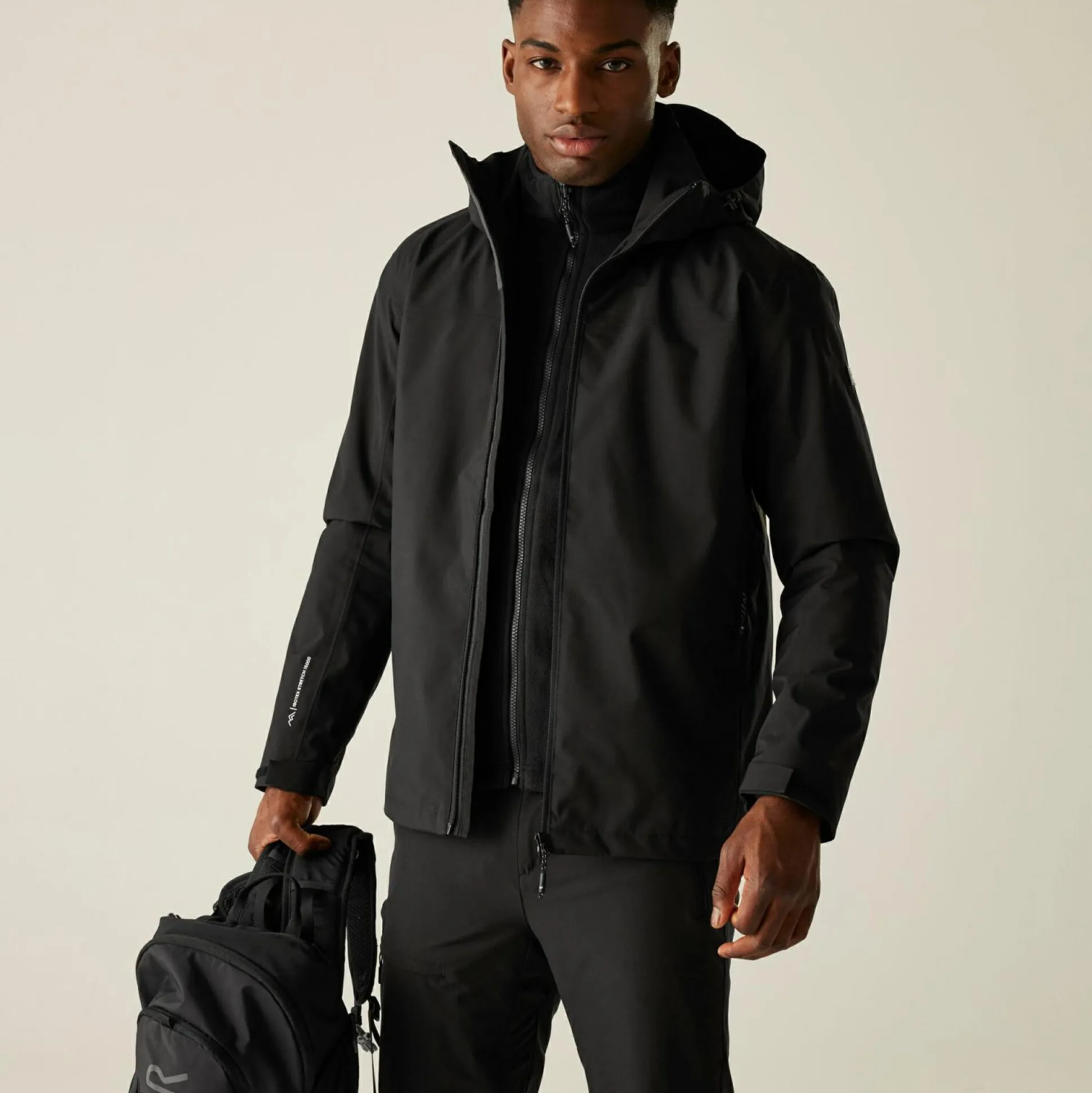 Men's Coriver 3-in-1 Jacket | Black
