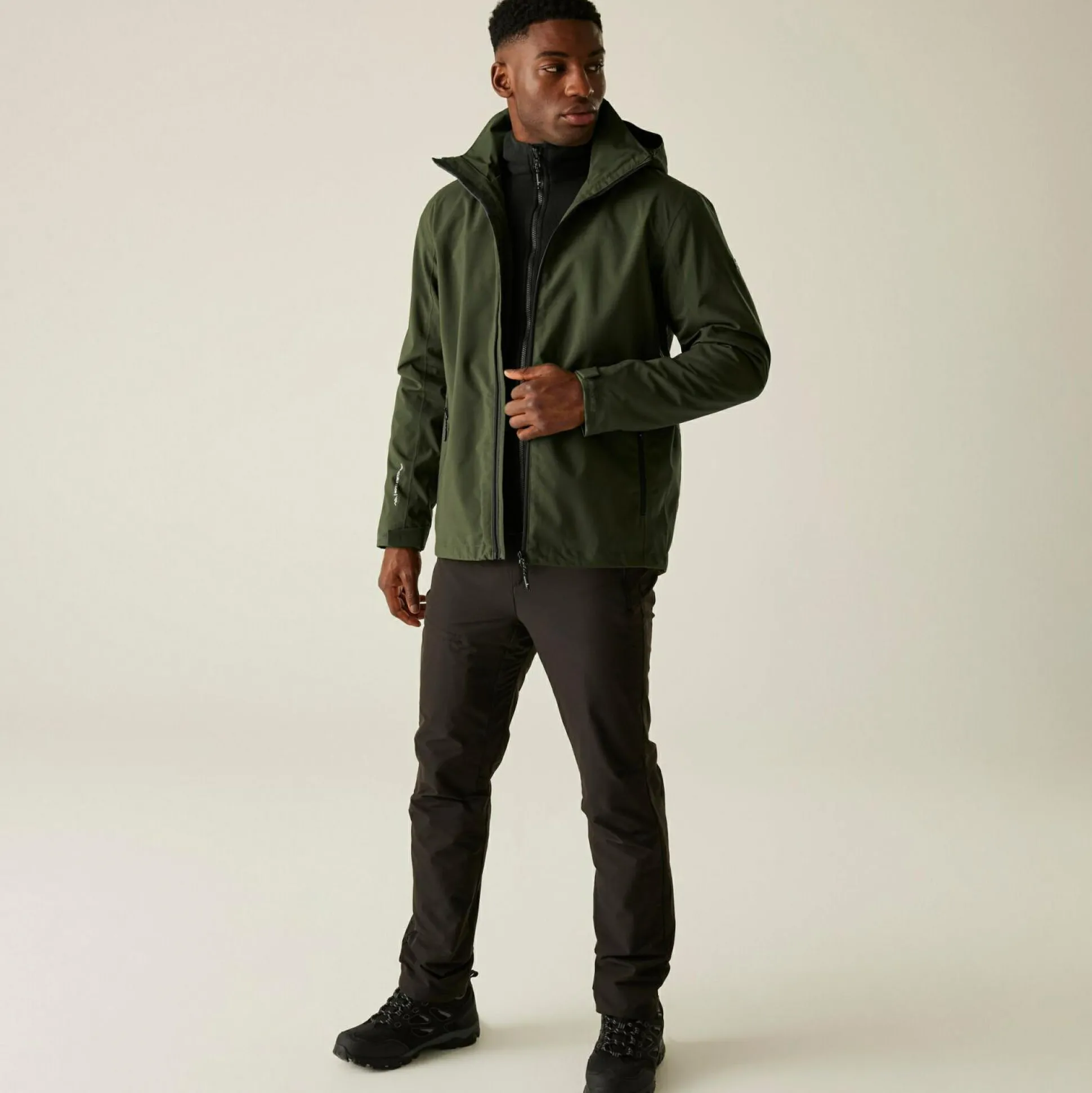 Men's Coriver 3-in-1 Jacket | Dark Khaki