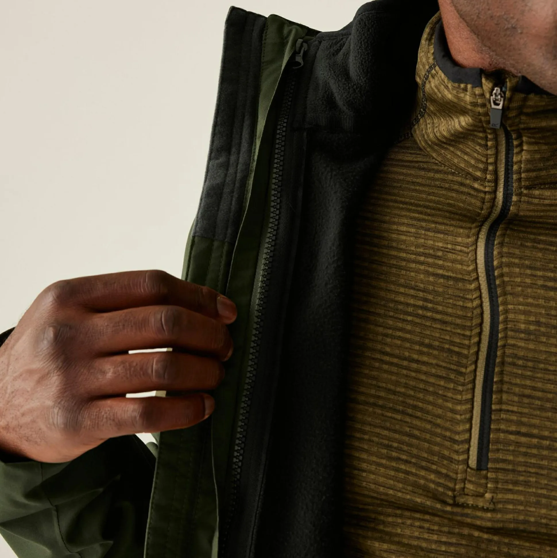 Men's Coriver 3-in-1 Jacket | Dark Khaki