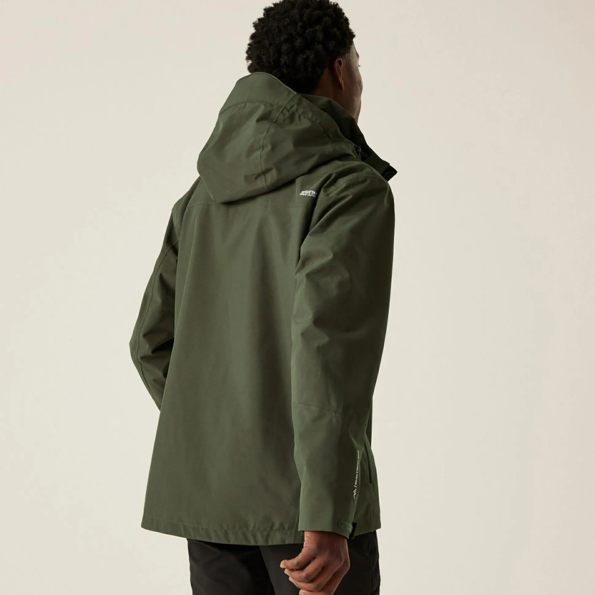 Men's Coriver IX 3-in-1 Jacket | Dark Khaki Black