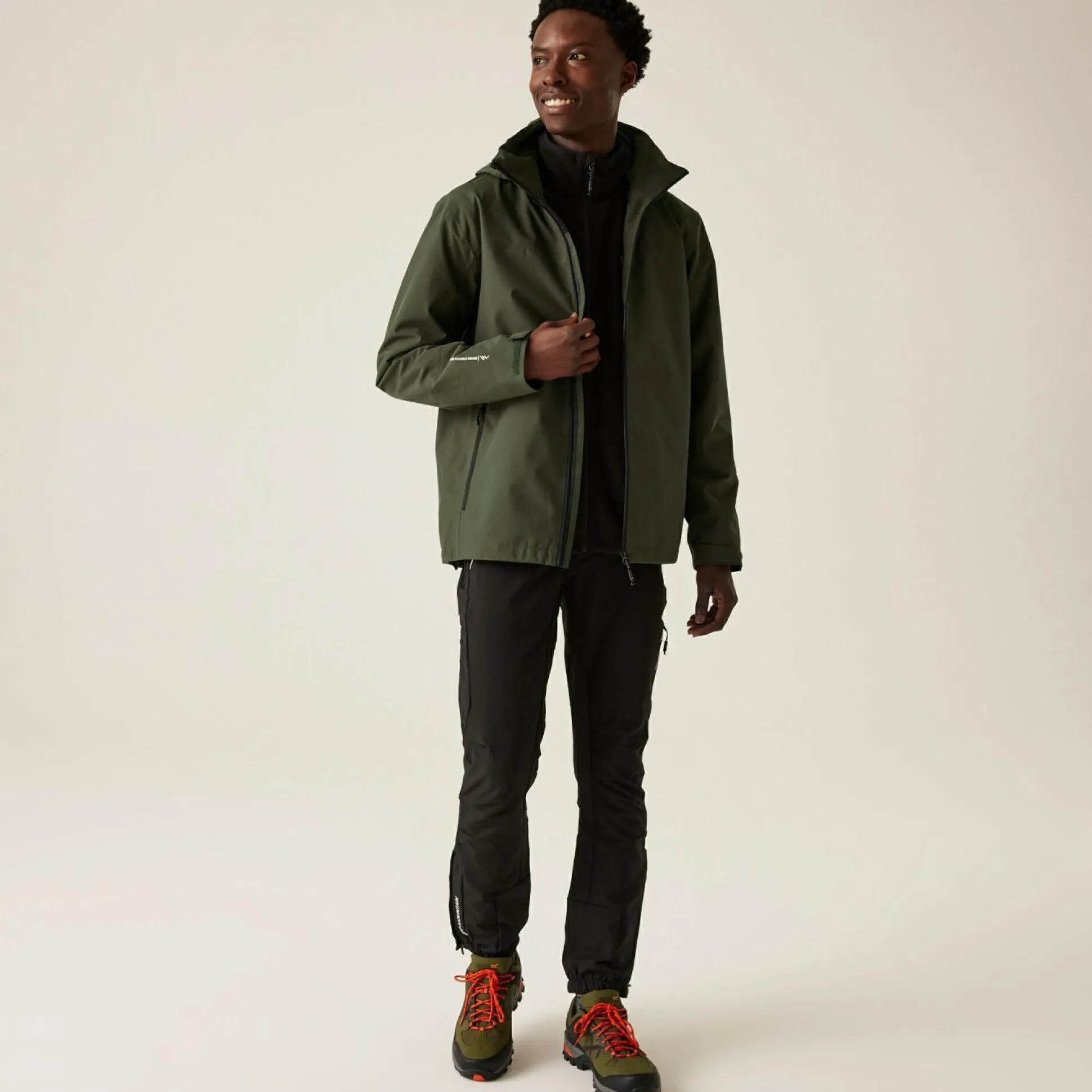 Men's Coriver IX 3-in-1 Jacket | Dark Khaki Black