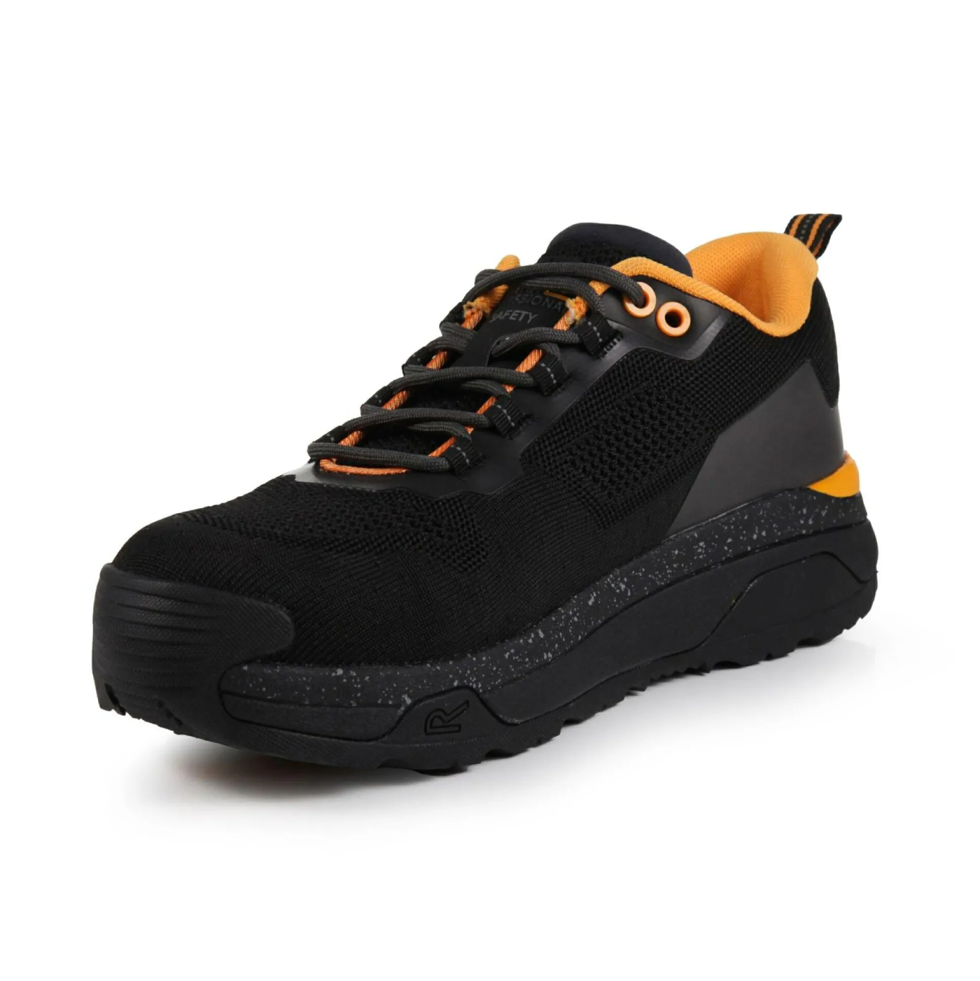 Men's Crossfort Safety Trainers | Black Gun Metal