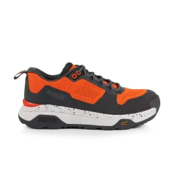Men's Crossfort Safety Trainers | Flame Orange Gun Metal