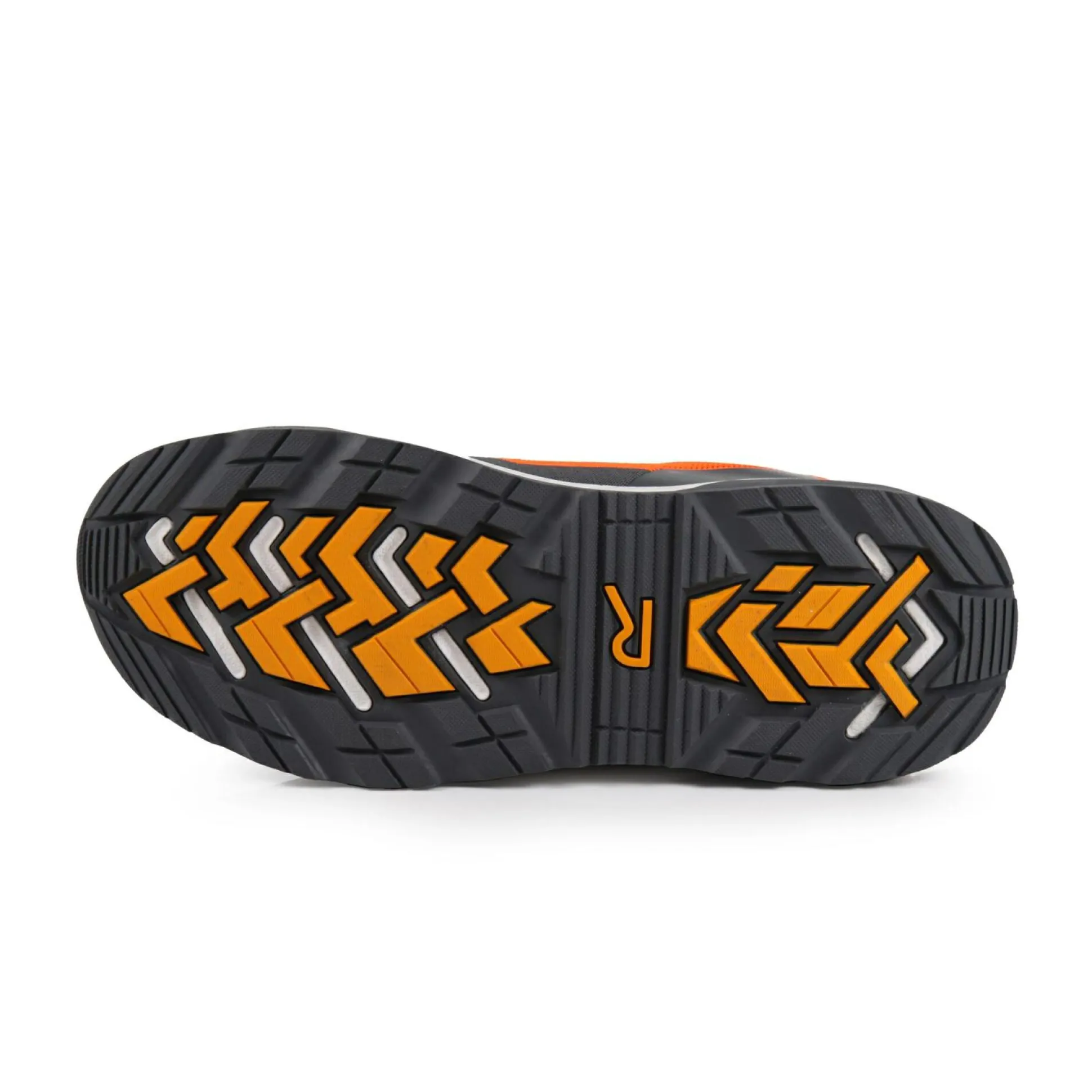 Men's Crossfort Safety Trainers | Flame Orange Gun Metal