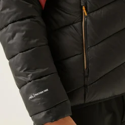 Men's Dalent Padded Jacket | Red Ochre Black