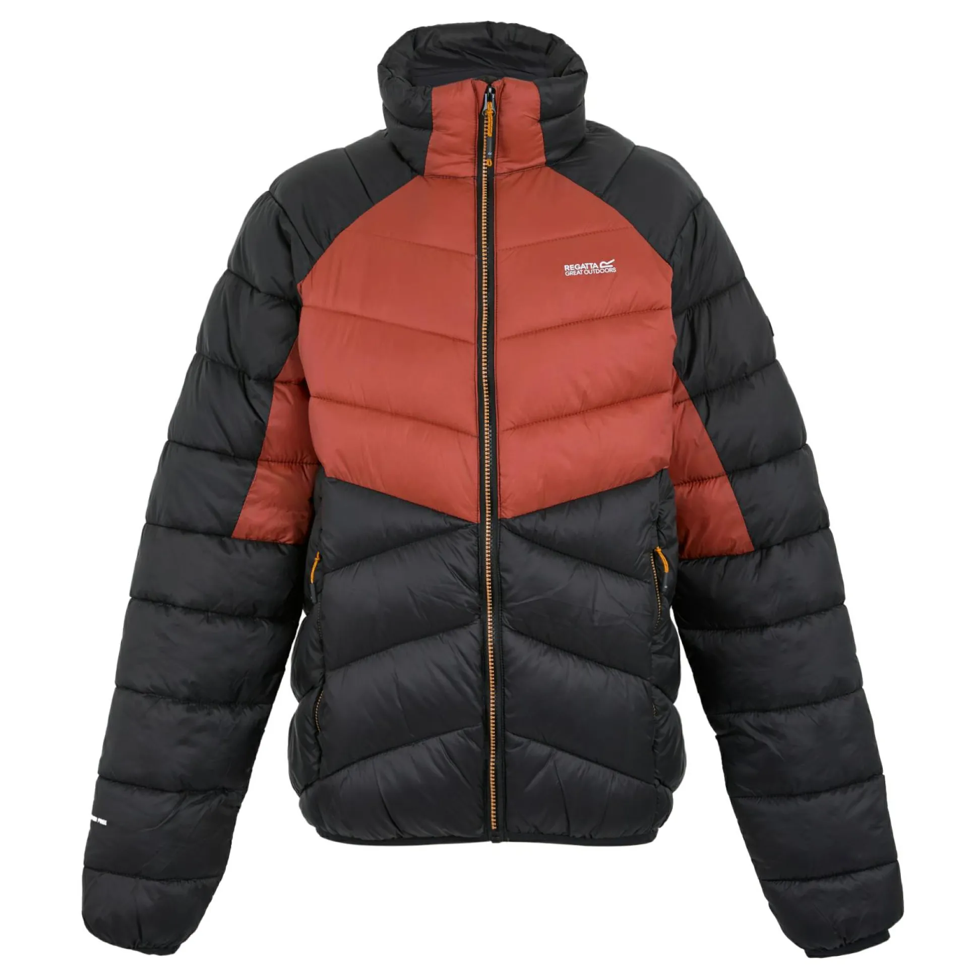 Men's Dalent Padded Jacket | Red Ochre Black