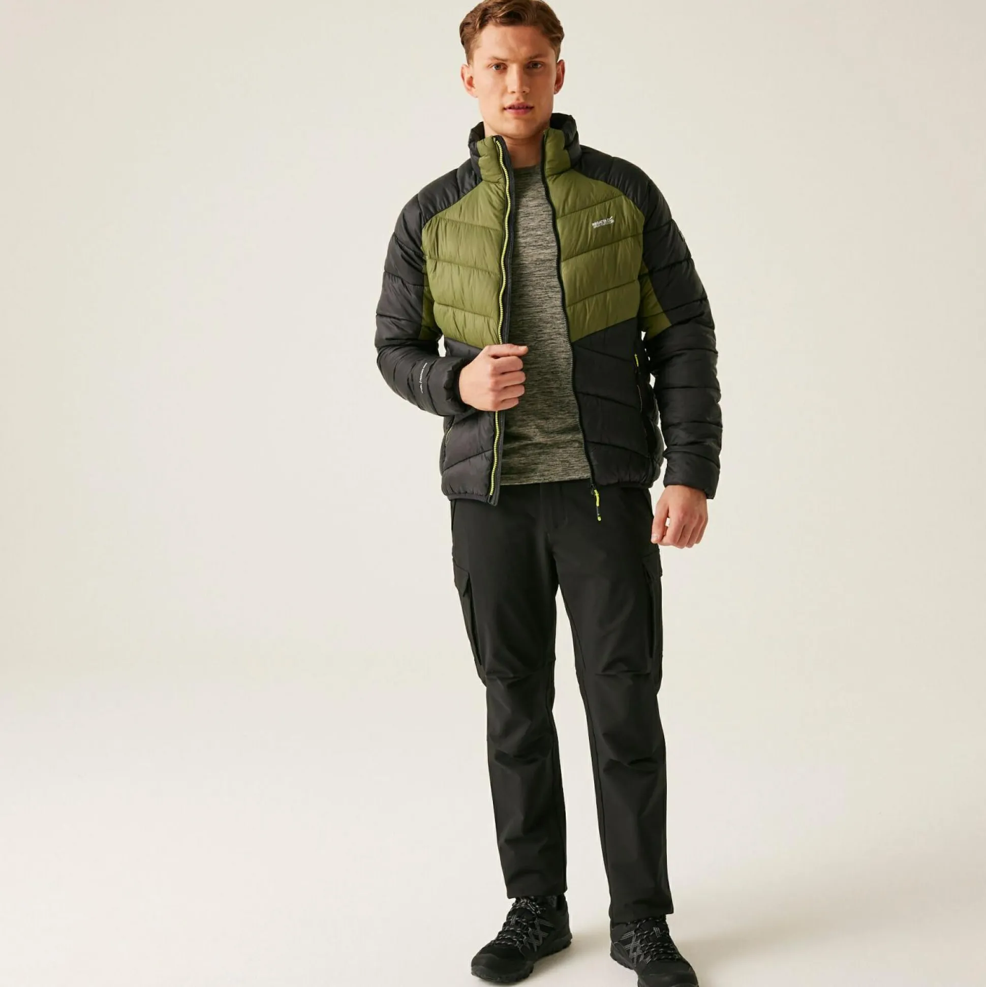 Men's Dalent Padded Jacket | Nephrite Green Black