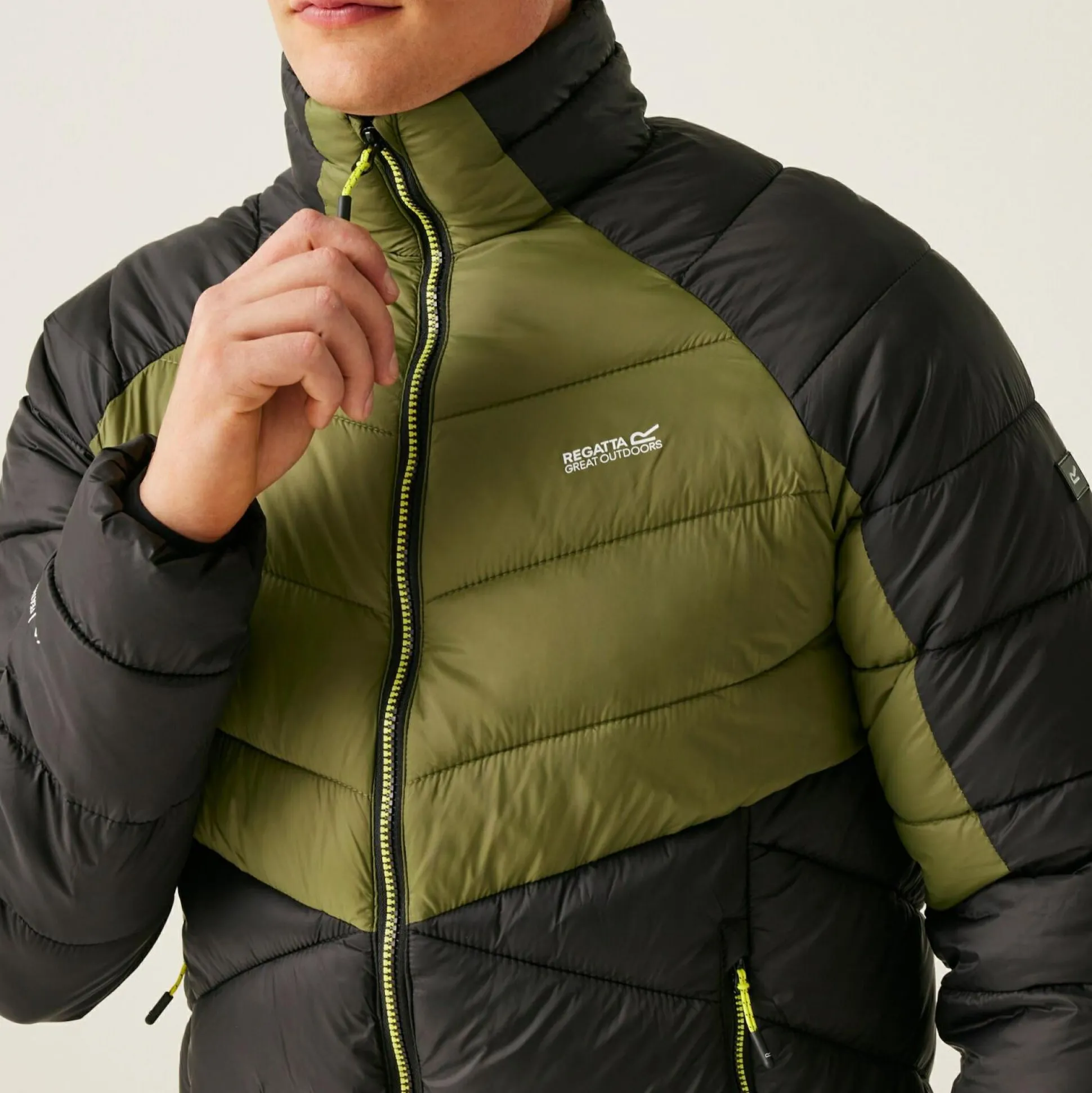 Men's Dalent Padded Jacket | Nephrite Green Black
