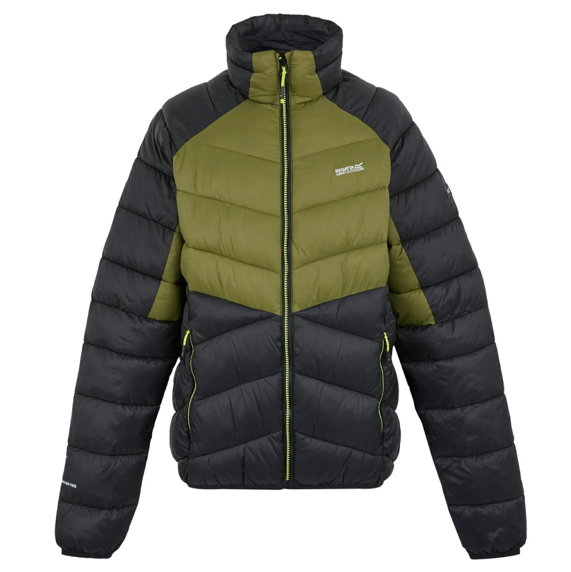 Men's Dalent Padded Jacket | Nephrite Green Black