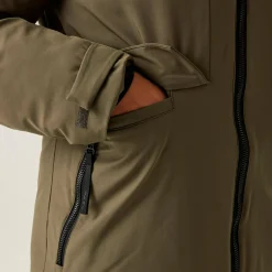 Men's Dallymoore Insulated Padded Jacket | Crocodile Black