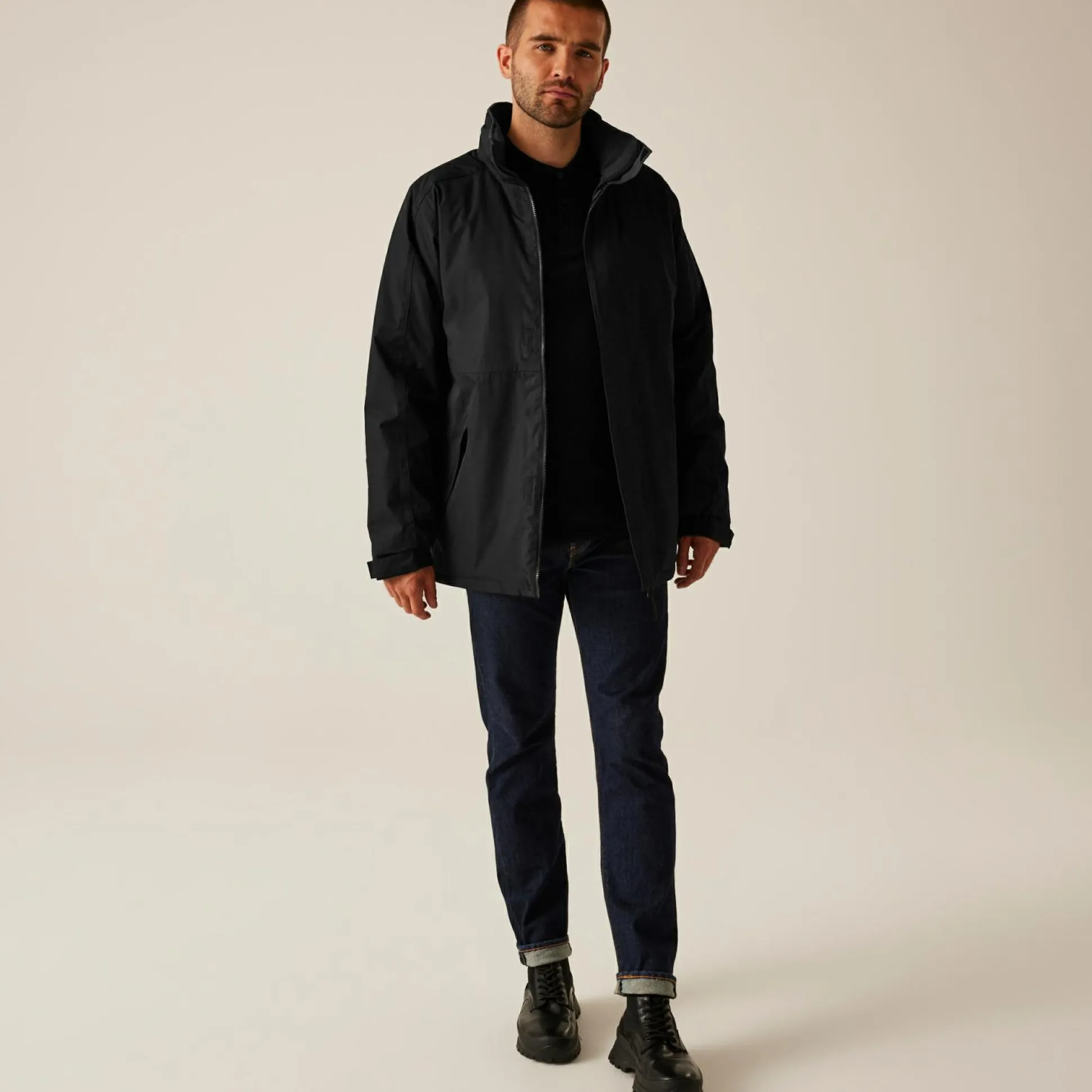 Men's Dover Waterproof Parka Jacket | Black