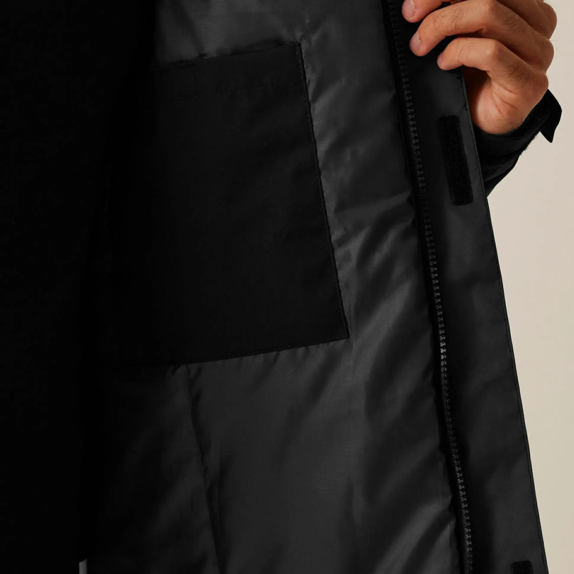Men's Dover Waterproof Parka Jacket | Black