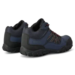 Men's Edgepoint Waterproof Mid Walking Boots | Navy Rio Red