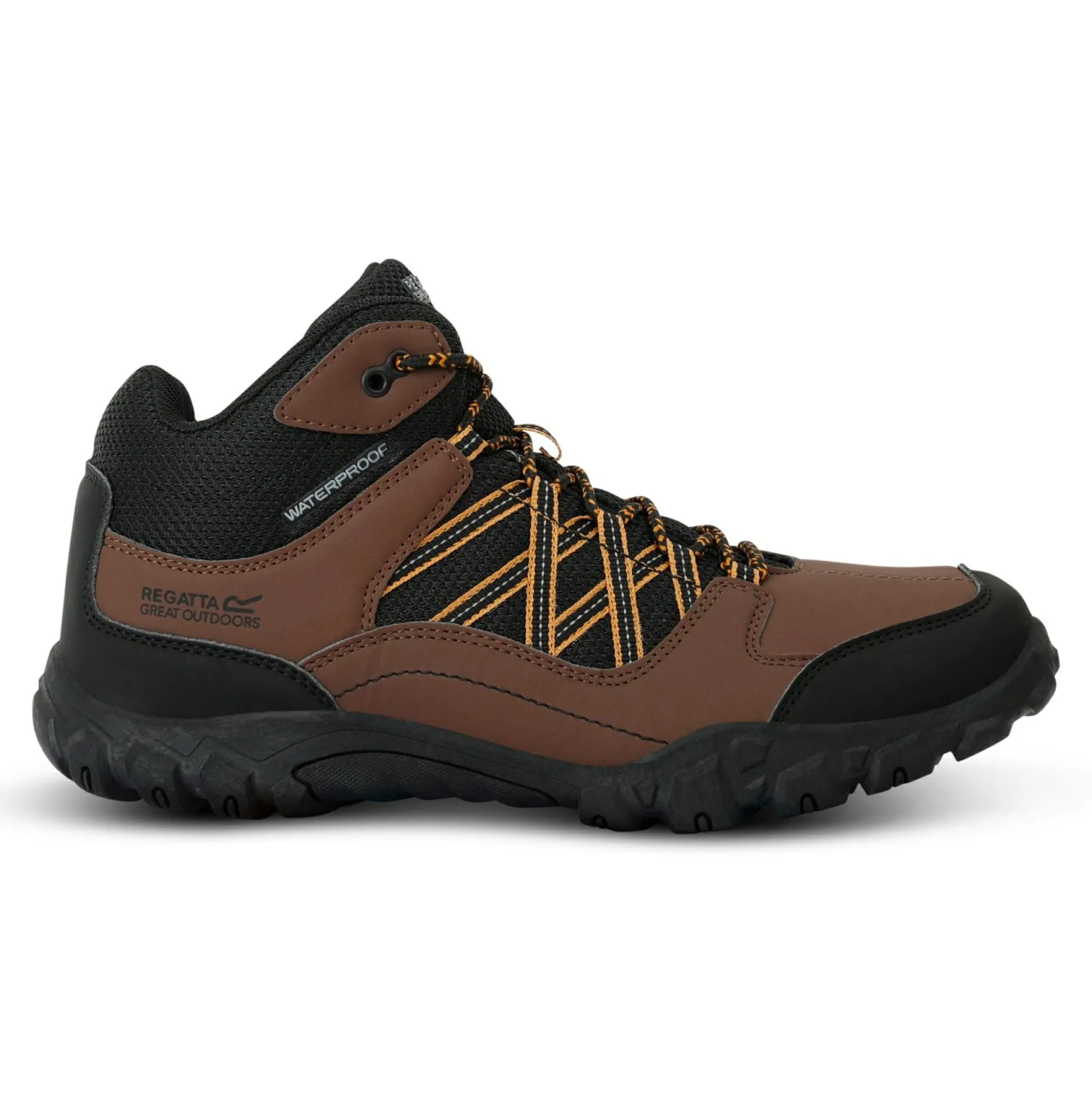 Men's Edgepoint Waterproof Mid Walking Boots | Chestnut Inca Gold