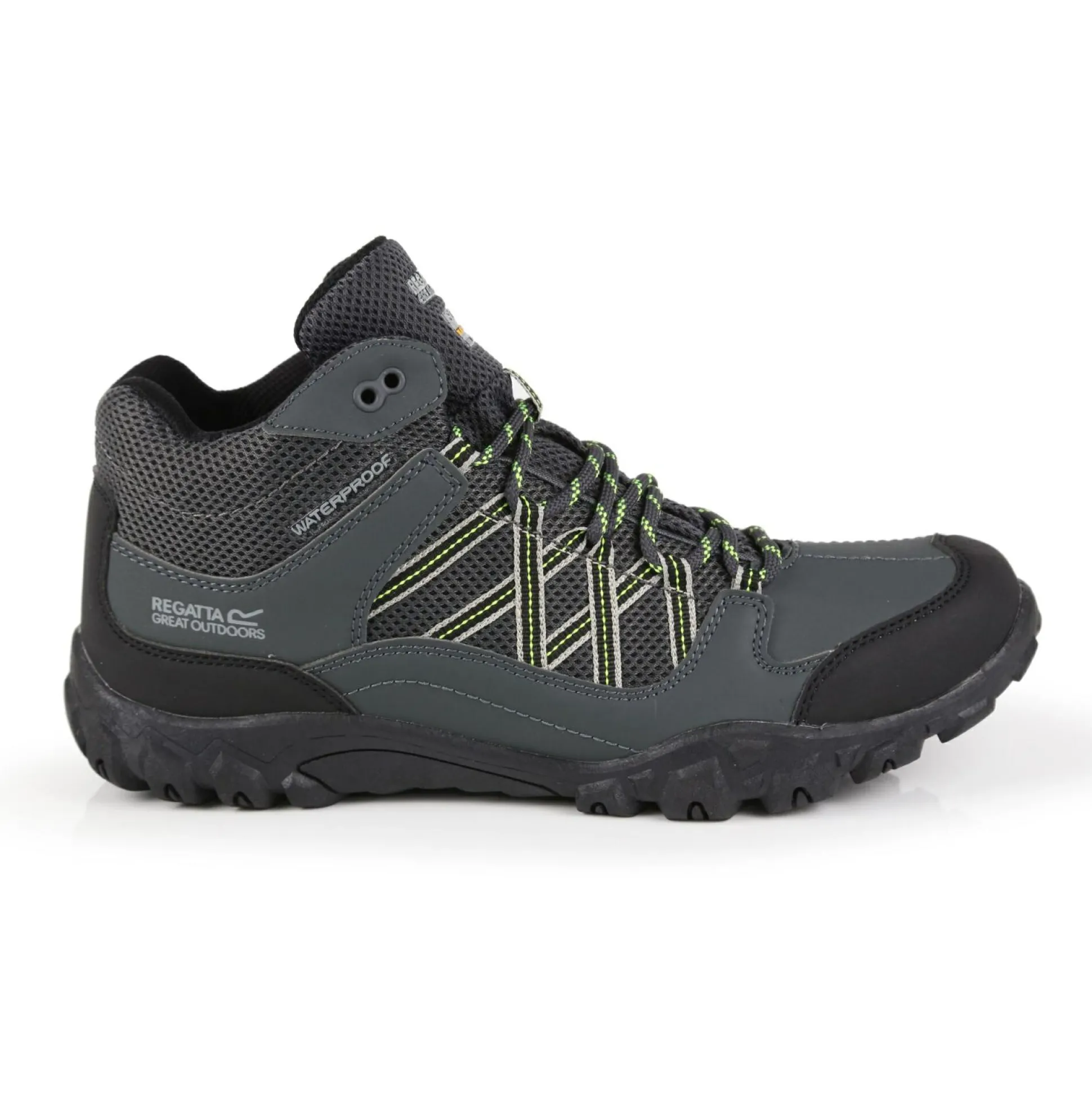 Men's Edgepoint Waterproof Mid Walking Boots | Briar Lime Punch