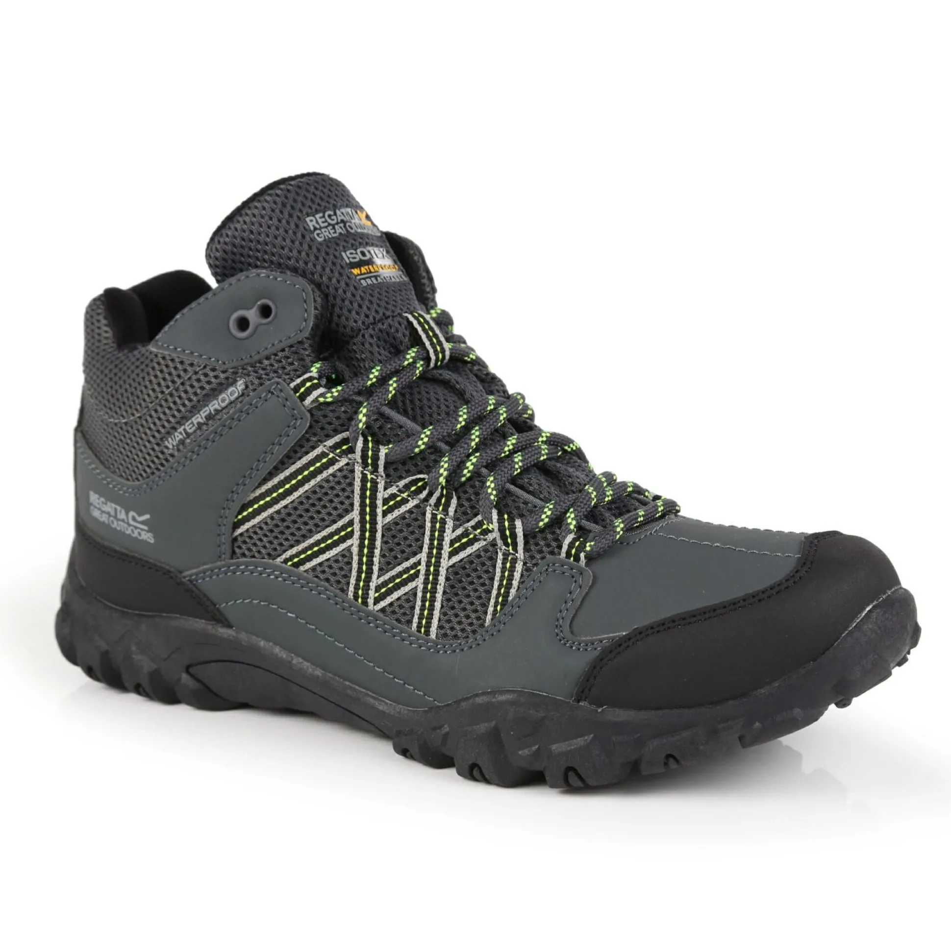 Men's Edgepoint Waterproof Mid Walking Boots | Briar Lime Punch
