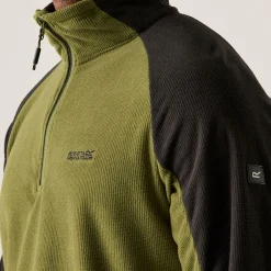 Men's Elson II Lightweight Fleece | Nephrite Green Black
