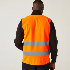 Men's Essential HI-VIS Easy Print Vest | Orange
