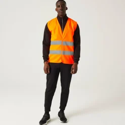 Men's Essential HI-VIS Easy Print Vest | Orange