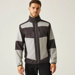 Men's E-Volve 2 Layer Softshell Jacket | Mineral Grey Ash
