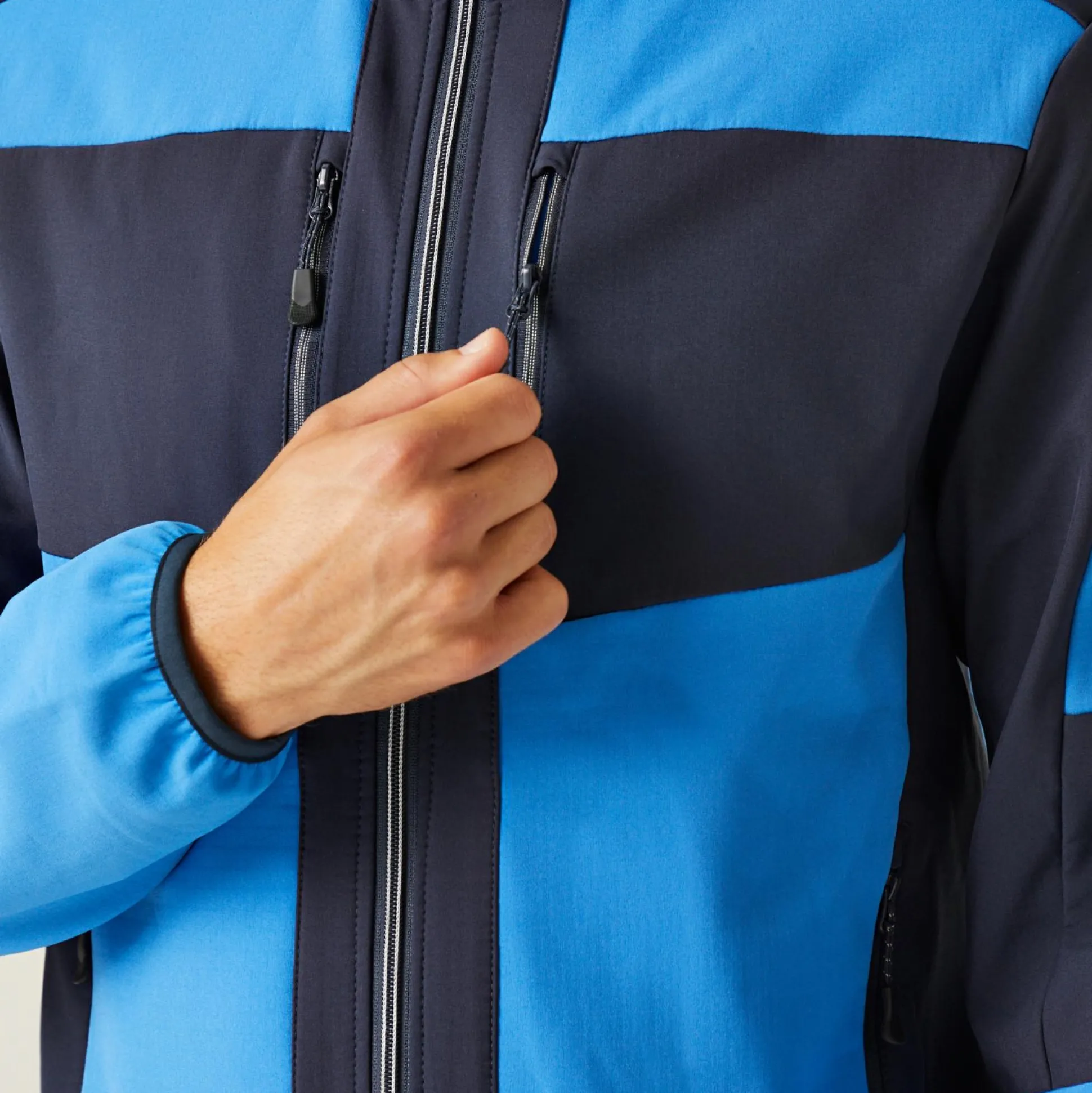 Men's E-Volve 2 Layer Softshell Jacket | Strong Blue Navy