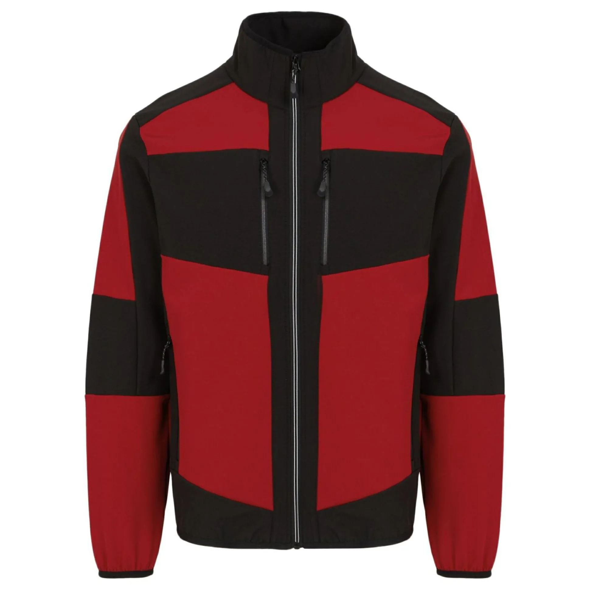 Men's E-Volve 2 Layer Softshell Jacket | Classic Red Black
