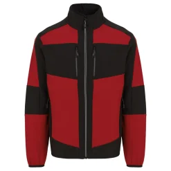 Men's E-Volve 2 Layer Softshell Jacket | Classic Red Black