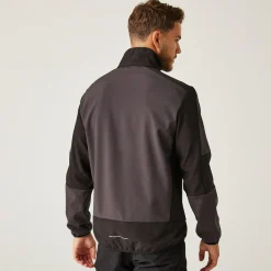 Men's E-Volve 2 Layer Softshell Jacket | Ash Black