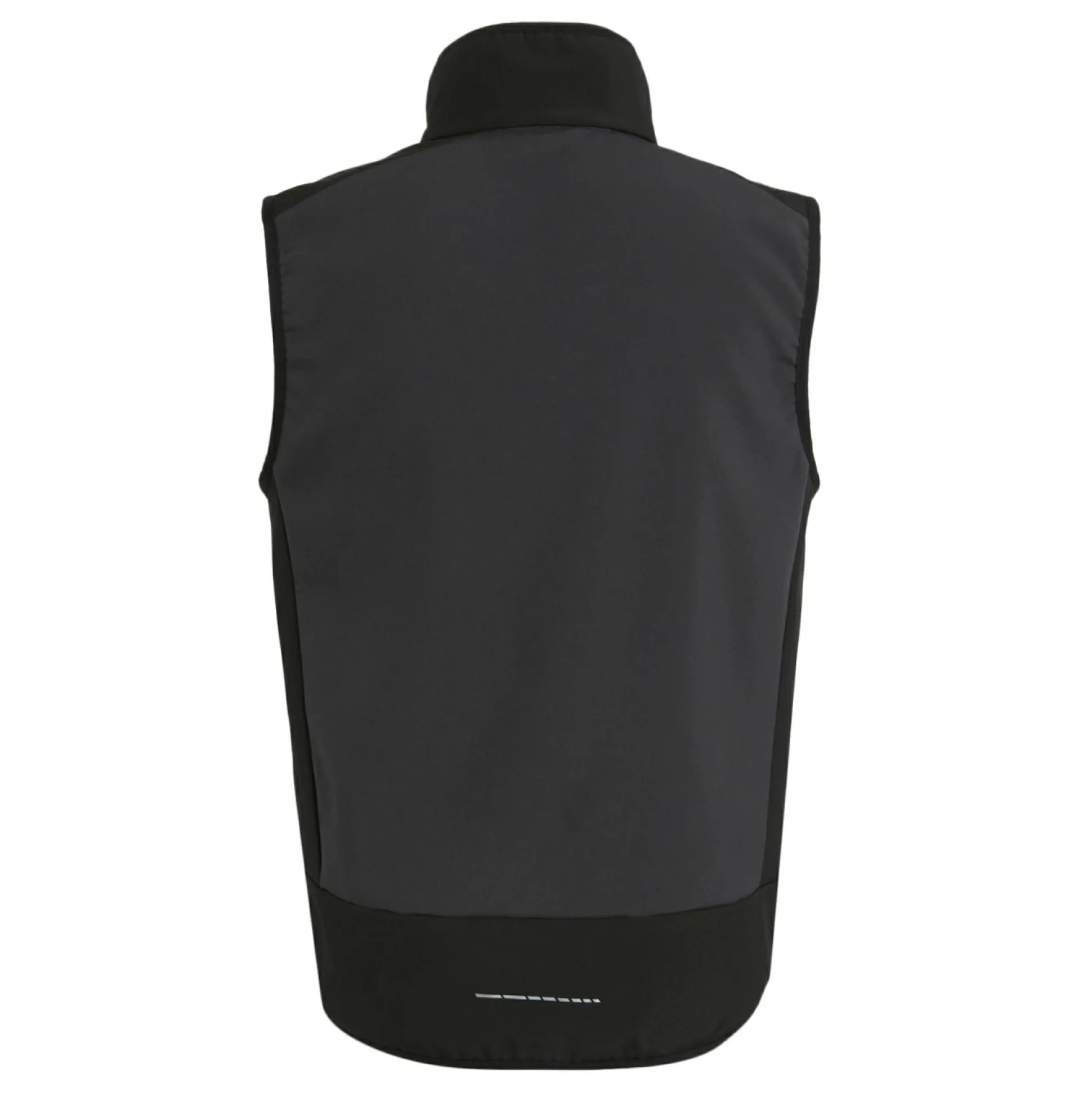 Men's E-Volve 2 Layer Softshell Bodywarmer | Ash Black