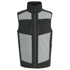 Men's E-Volve 2 Layer Softshell Bodywarmer | Mineral Grey Ash