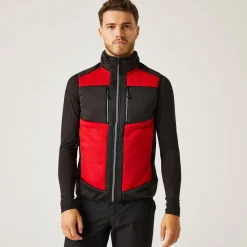 Men's E-Volve Stretch Bodywarmer | Classic Red Black