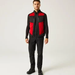 Men's E-Volve Stretch Bodywarmer | Classic Red Black