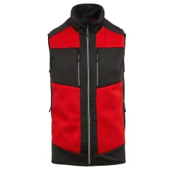 Men's E-Volve Stretch Bodywarmer | Classic Red Black