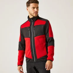 Men's E-Volve Stretch Midlayer  | Classic Red Black