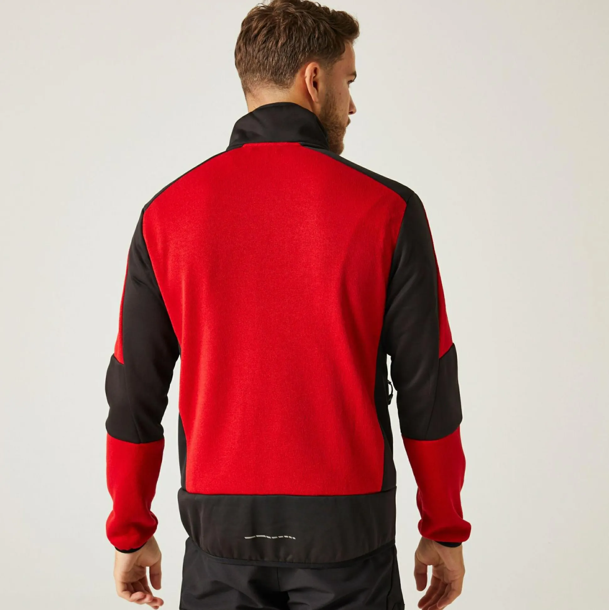 Men's E-Volve Stretch Midlayer | Classic Red Black